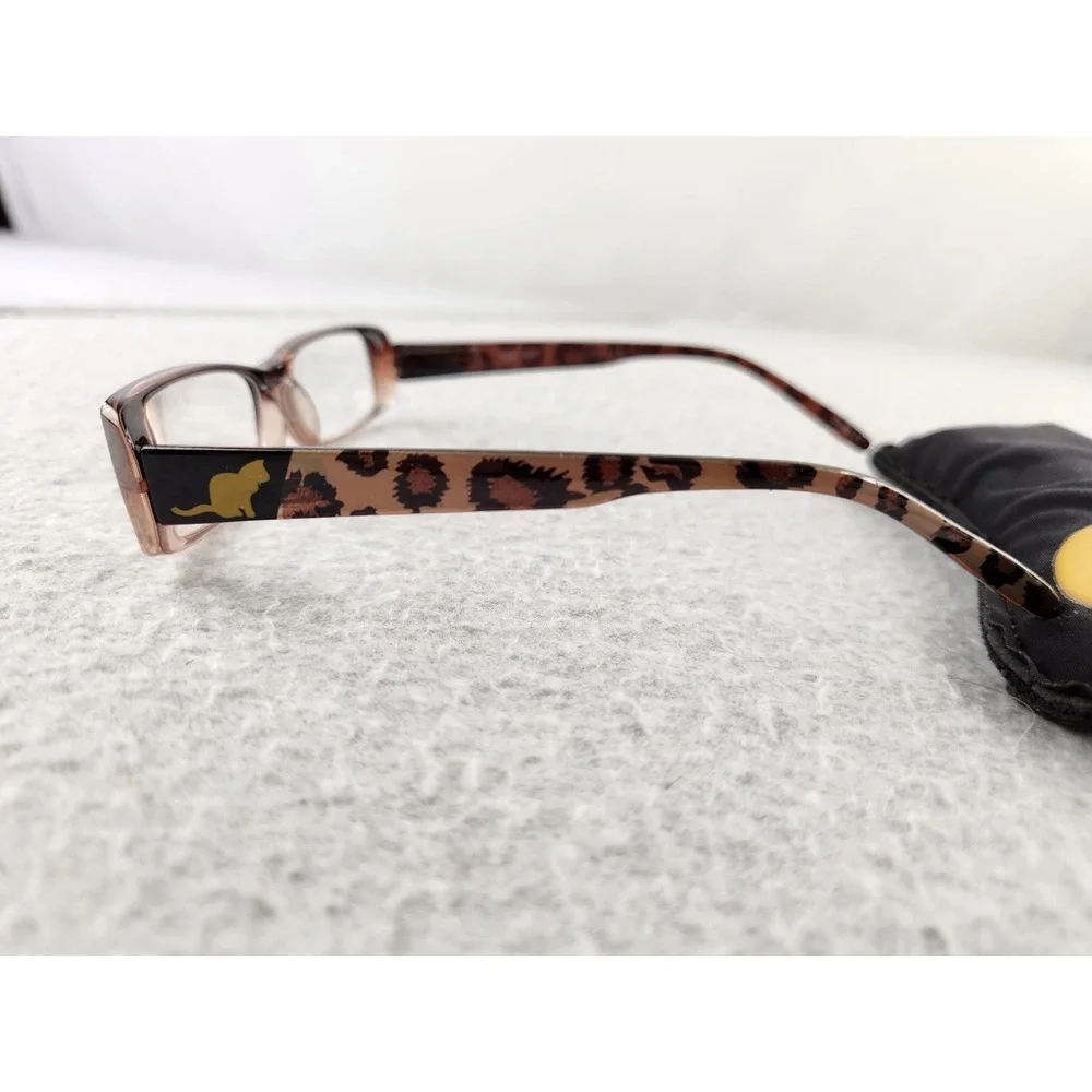 Foster Grant‎ CAT Purr-fect readers Reading Glasses +2.50 Spotted Print Case